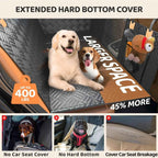 Waterproof Dog Car Seat Bed Durable Pet Travel Cushion