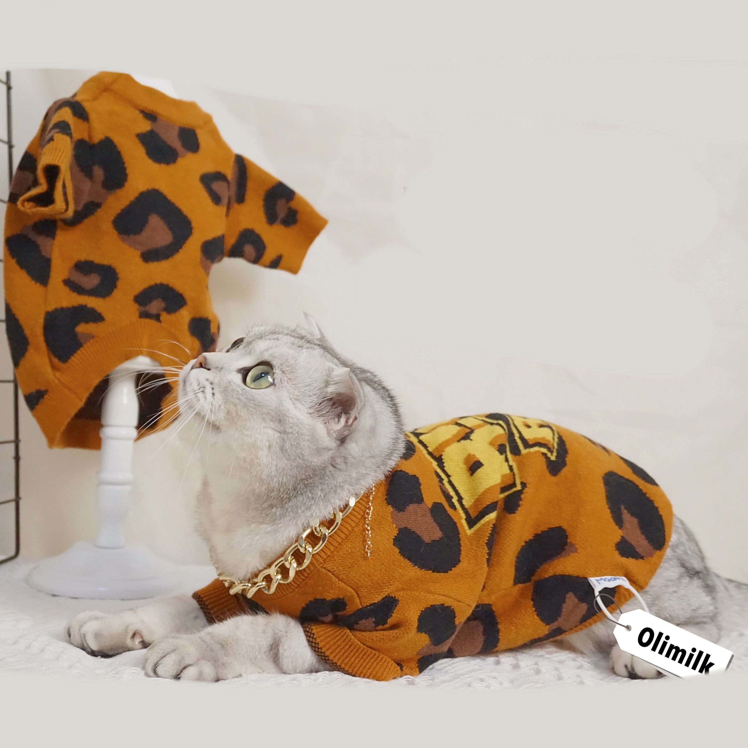 Autumn And Winter Knitted Wool Clothes For Cats And Dogs