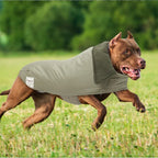 Revers Coltrui Hondenkleding Met Katoenen Voering Effen Kleur Koudebestendig Warm Vest