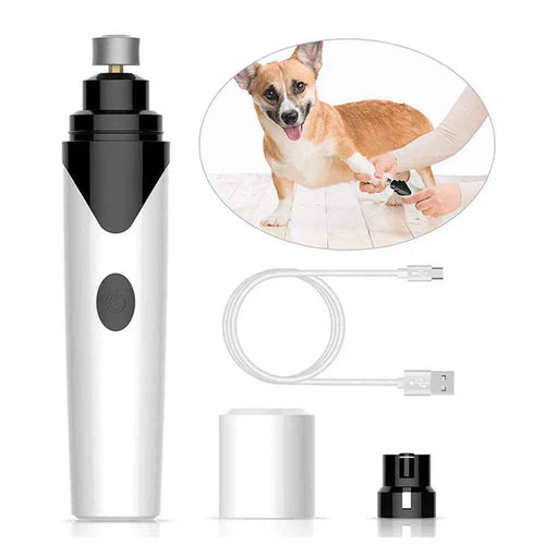 Electric Pet Nail Grinder & Clipper for Dogs & Cats