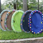 Piscina Inflable para Perros Hamaca Flotante Cama para Mascotas Anillo de Natación Primavera Verano