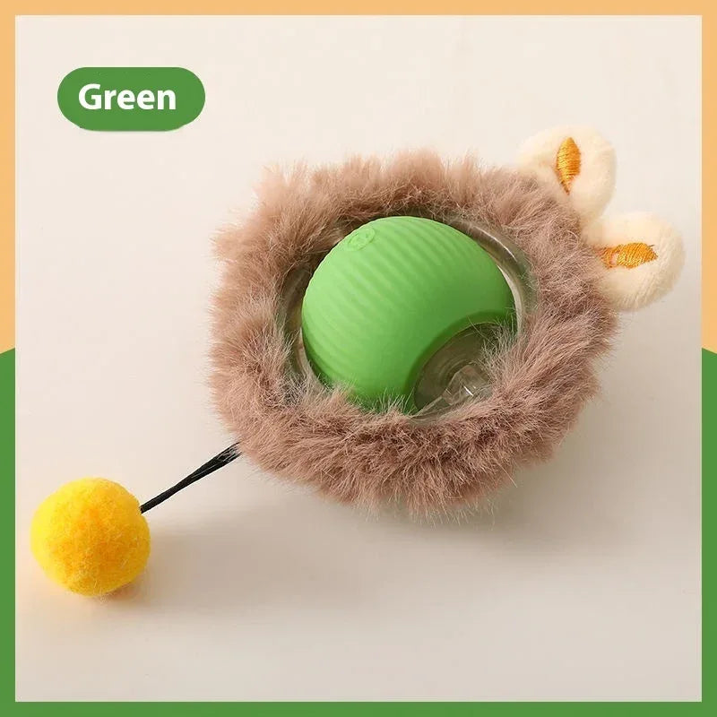 ของเล่นลูกบอลสำหรับสัตว์เลี้ยง บรรเทาอาการคัดจมูก และสนุกสำหรับแมว ทนกัด