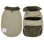 Revers Coltrui Hondenkleding Met Katoenen Voering Effen Kleur Koudebestendig Warm Vest