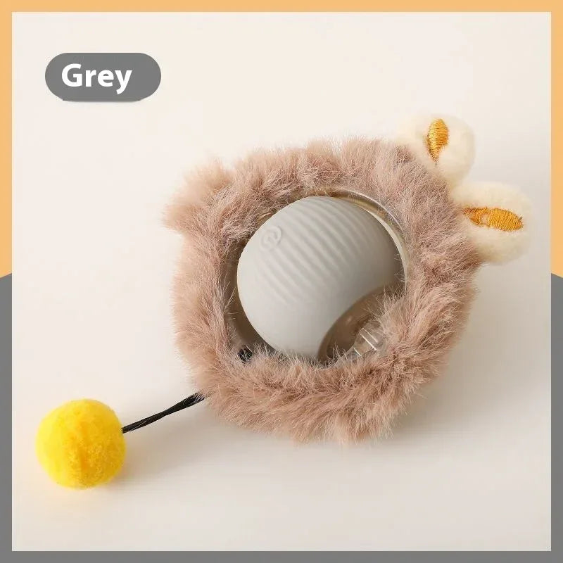 ของเล่นลูกบอลสำหรับสัตว์เลี้ยง บรรเทาอาการคัดจมูก และสนุกสำหรับแมว ทนกัด