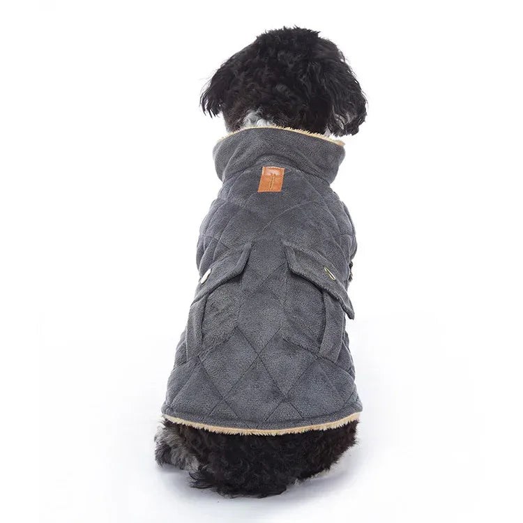 Áo Khoác Lông Cừu Cashmere Mùa Đông Cho Thú Cưng