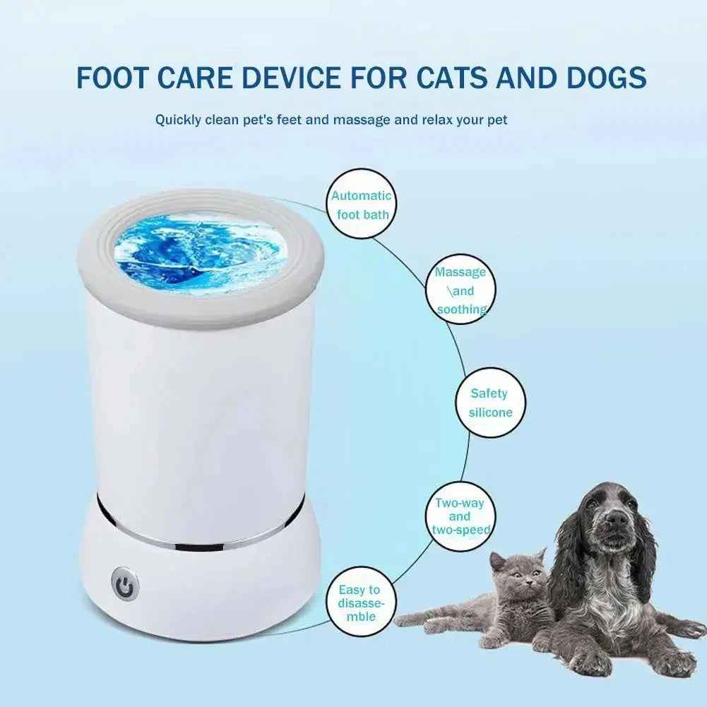 Automatic Pet Paw Cleaner Electric Foot Washing Cup