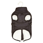 Warm Dog Winter Jacket Fleece-Lined Reflective Pet Coat