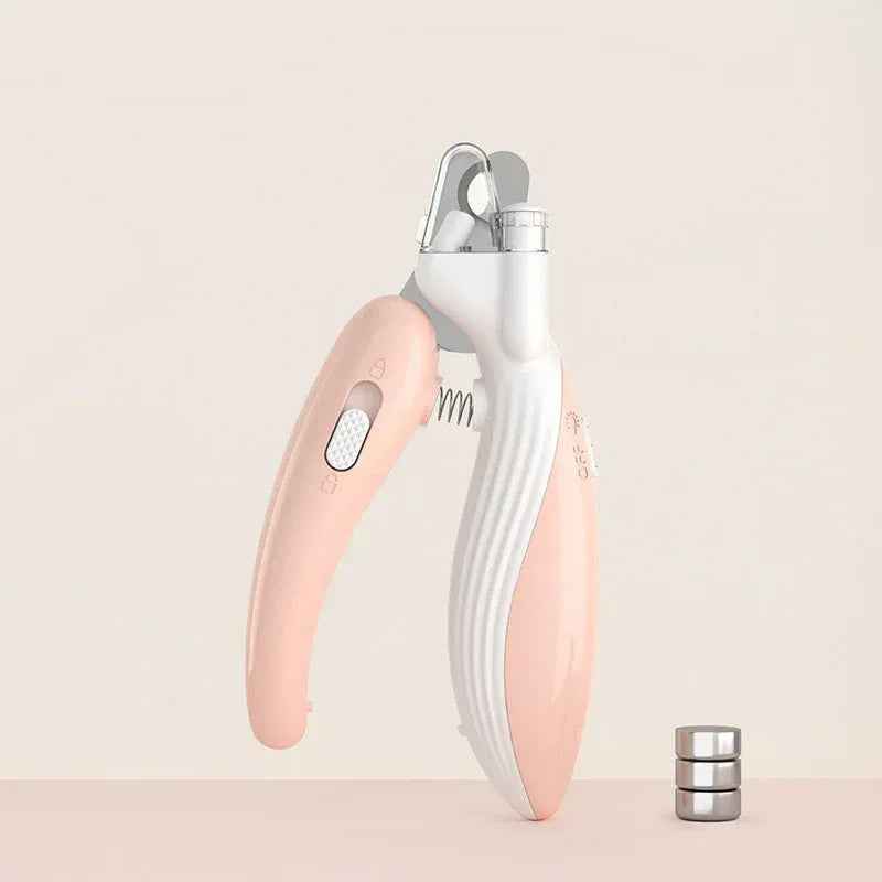 Pet Nail Clippers with LED Light & Electric Nail Grinder
