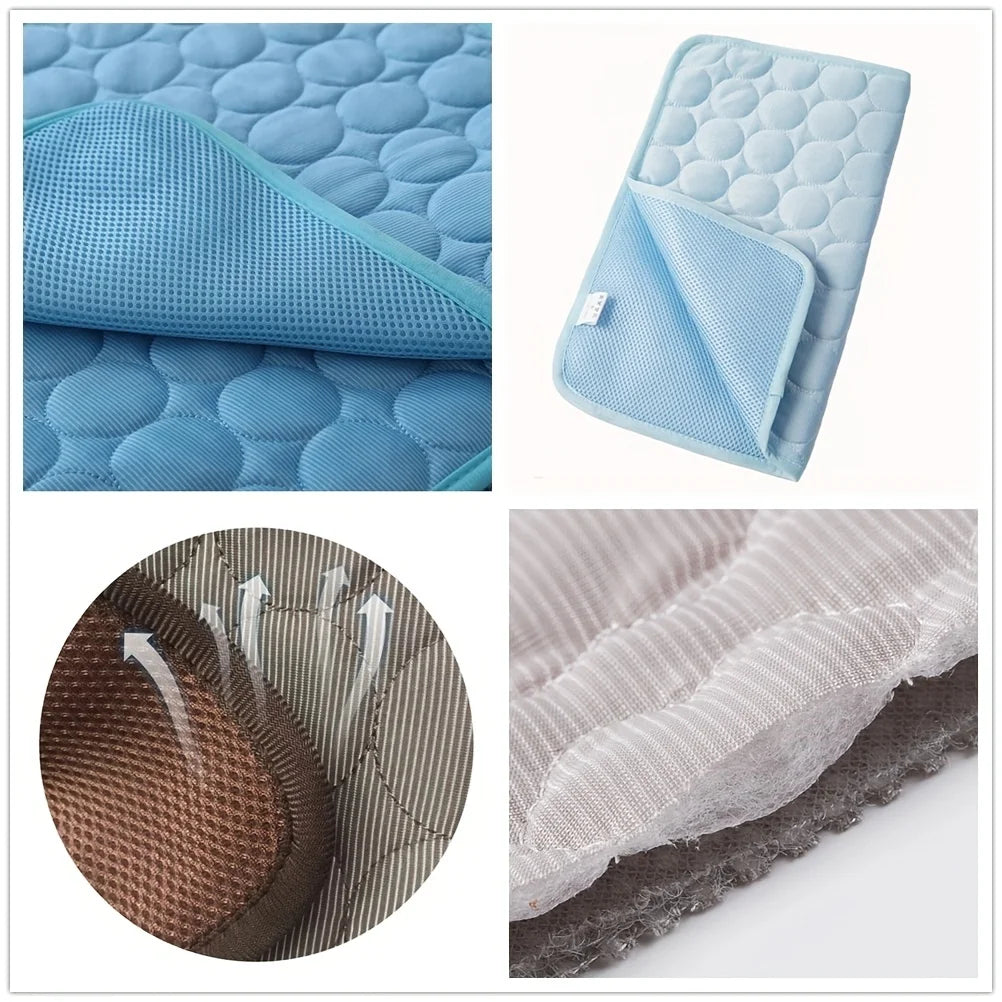 Cooling Pet Mat Summer Ice Pad for Dogs & Cats