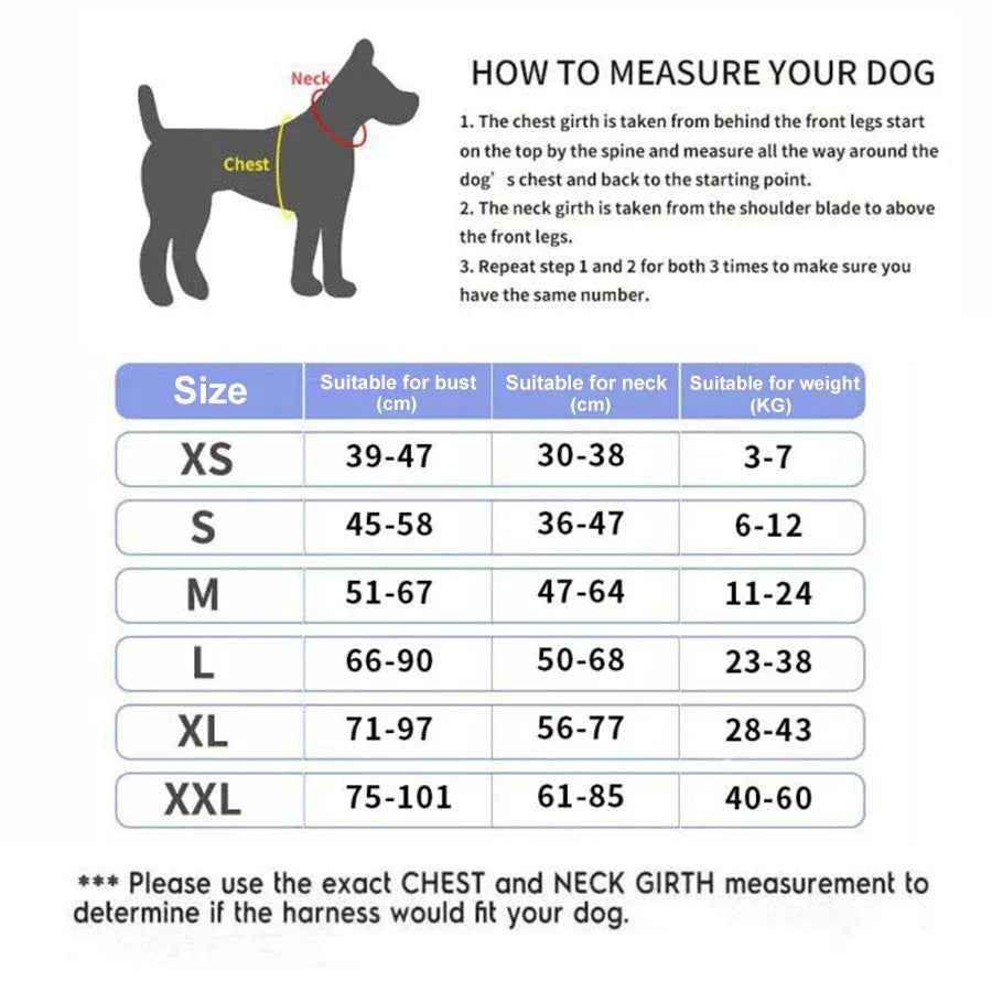 Personalized No-Pull Dog Harness Adjustable Reflective Vest