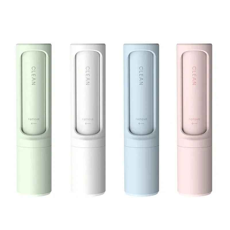 2-in-1 Reusable Pet Hair Remover Brush Self-Cleaning Lint Roller