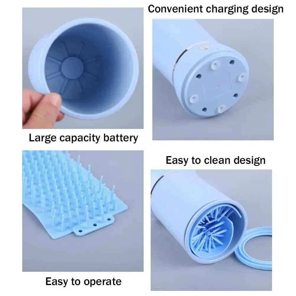 Automatic Pet Paw Cleaner Electric Foot Washing Cup