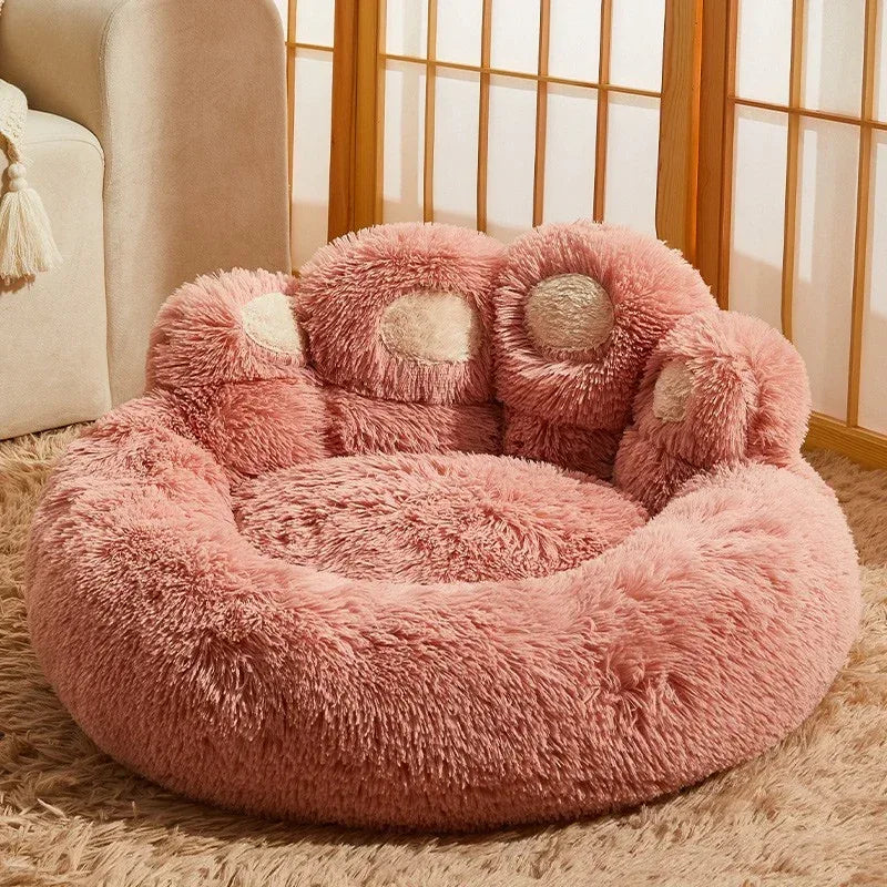 Cama cálida para kennel para perros medianos y grandes Corgi Golden Retriever Colchón de sofá forrado con vellón