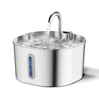 Stainless Steel Smart Pet Water Fountain with Auto Circulation