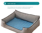 Cooling Pet Mat for Dogs & Cats – Summer Ice Silk Sleeping Pad