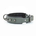 Leather Dog Collar with Bandana Adjustable Pet Neck Strap