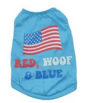 Hawaiian All-Poly Printed Bikini Macho Pet Vest