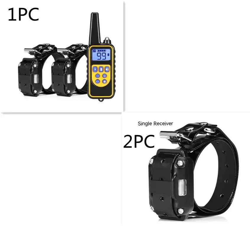 Remote Control Dog Training Collar Adjustable Pet Training Device