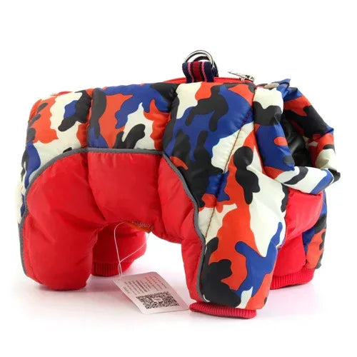 Cappotto Invernale per Cani Super Caldo Giacca Imbottita in Cotone Spesso Impermeabile Abbigliamento per Cani di Piccola Taglia Cuccioli