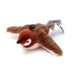 Interactive Pet Plush Toy Electric Flopping Fish & Bird