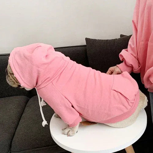 Animal de compagnie avec sweat à capuche en polaire