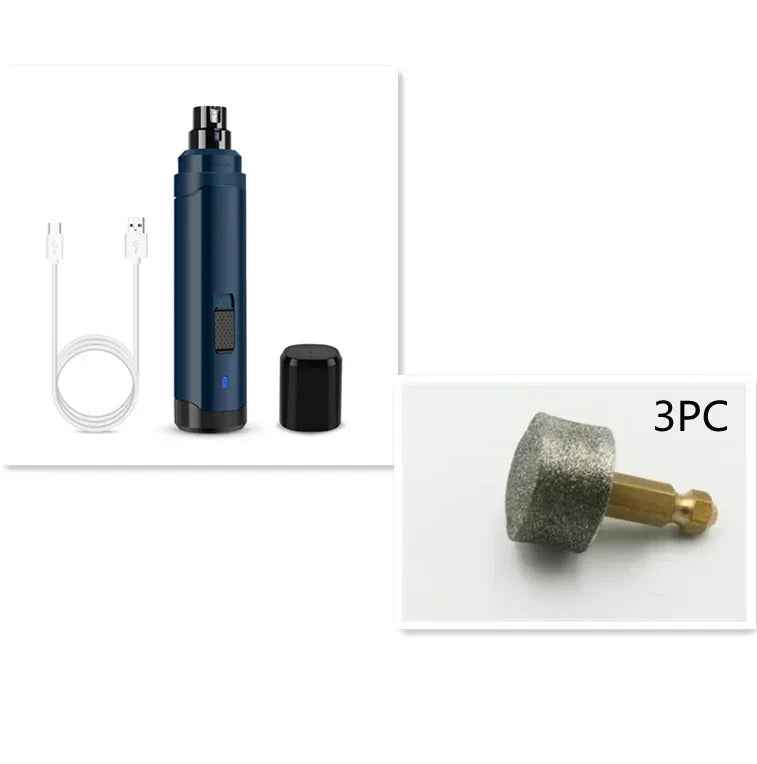 Electric Pet Nail Grinder & Clipper for Dogs & Cats