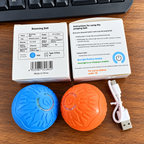 Bola Elétrica Saltitante para Pets Brinquedo Automático Luminoso para Cães Produtos para Treinamento de Cães Bola Resistente