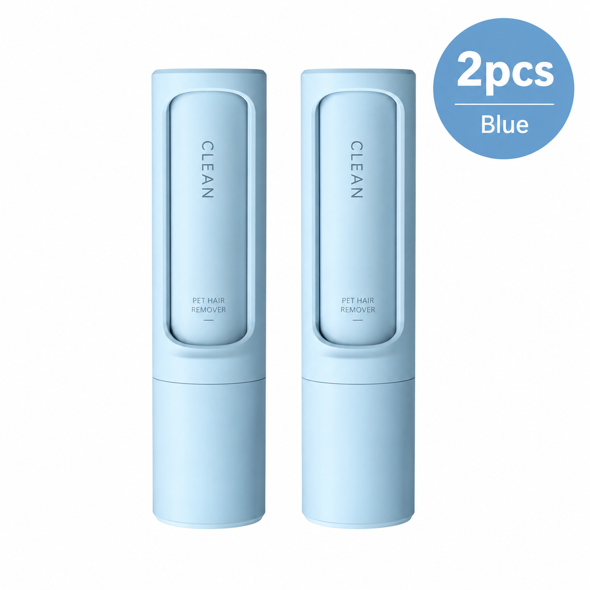 2-in-1 Reusable Pet Hair Remover Brush Self-Cleaning Lint Roller