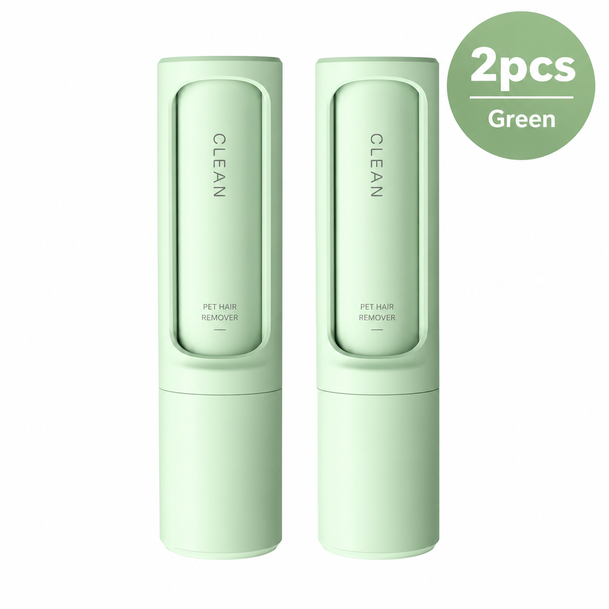 2-in-1 Reusable Pet Hair Remover Brush Self-Cleaning Lint Roller