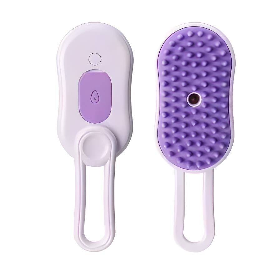 3-in-1 Cat & Dog Steam Brush Electric Pet Grooming Comb