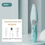 Pet Grooming Clipper with Vacuum Low Noise Hair Trimmer