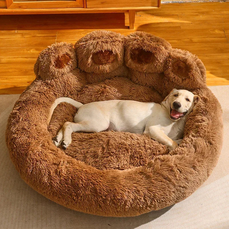 Cama cálida para kennel para perros medianos y grandes Corgi Golden Retriever Colchón de sofá forrado con vellón