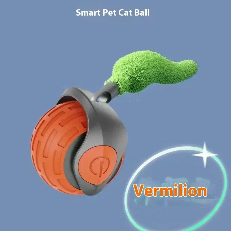 ของเล่นลูกบอลสำหรับสัตว์เลี้ยง บรรเทาอาการคัดจมูก และสนุกสำหรับแมว ทนกัด
