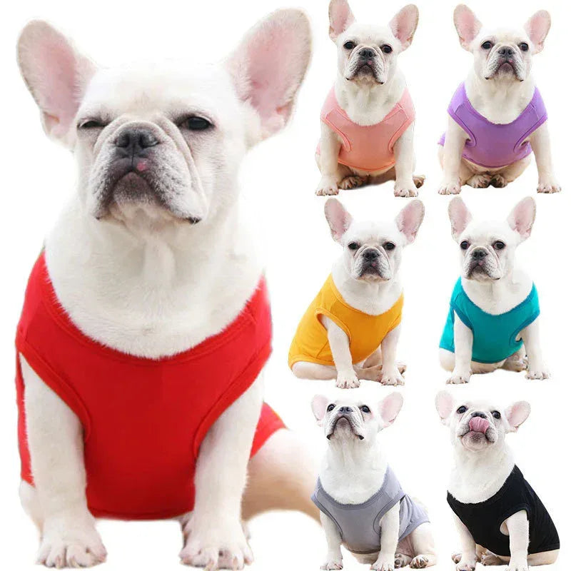 Chaleco para perro XS-5XL Camiseta para perro Ropa de verano para perros pequeños y medianos Camiseta para Chihuahua