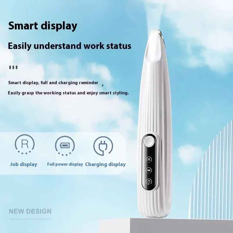 LED Pet Paw Hair Trimmer Electric Clipper for Dogs & Cats