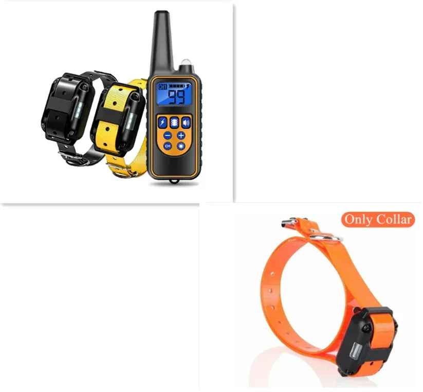 Remote Control Dog Training Collar Adjustable Pet Training Device