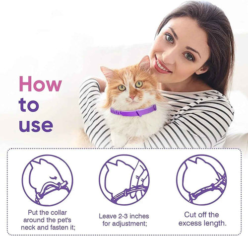 Pet Calming Collar Anti-Anxiety Soothing Pheromone Collar