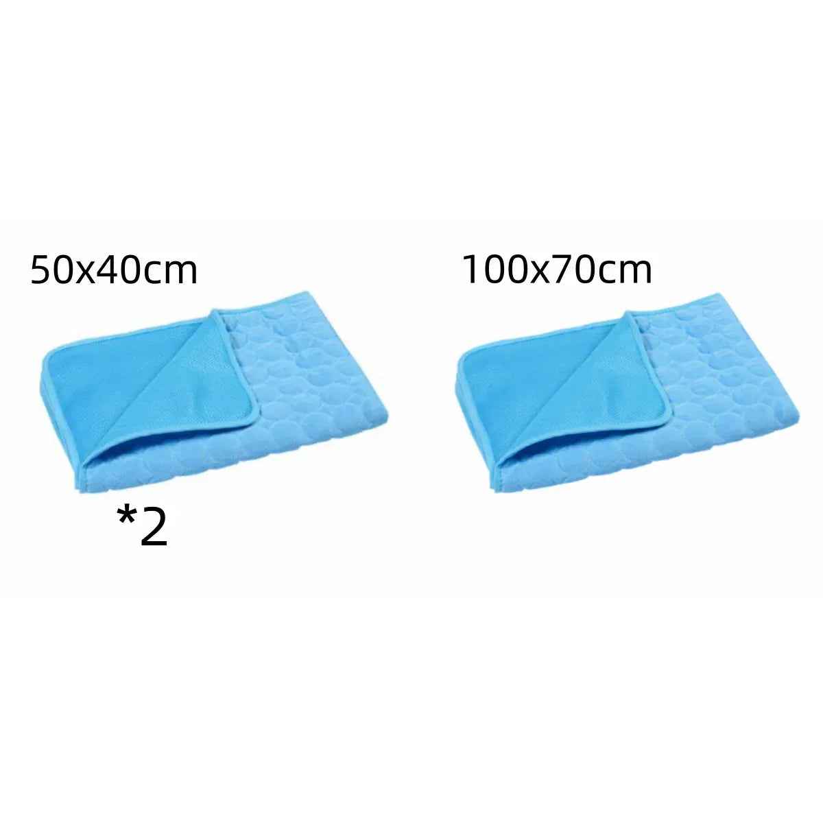Summer Cooling Pet Sleeping Ice Silk Mat