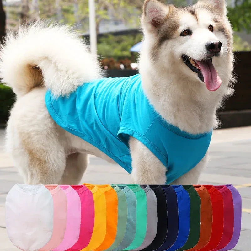 Chaleco para perro XS-5XL Camiseta para perro Ropa de verano para perros pequeños y medianos Camiseta para Chihuahua
