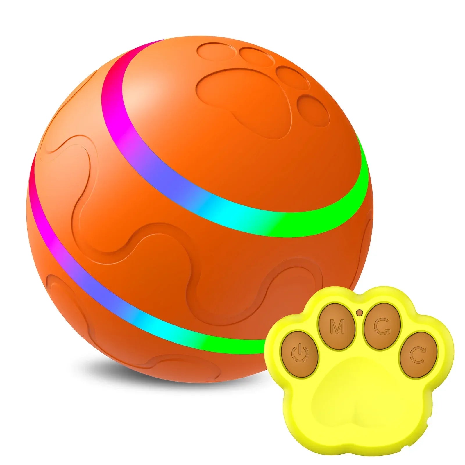 ของเล่นลูกบอลแมว Pet New Cat Wicked Ball ของเล่นแมวอัจฉริยะ ลูกบอล USB ลูกบอลหมุนอัตโนมัติ