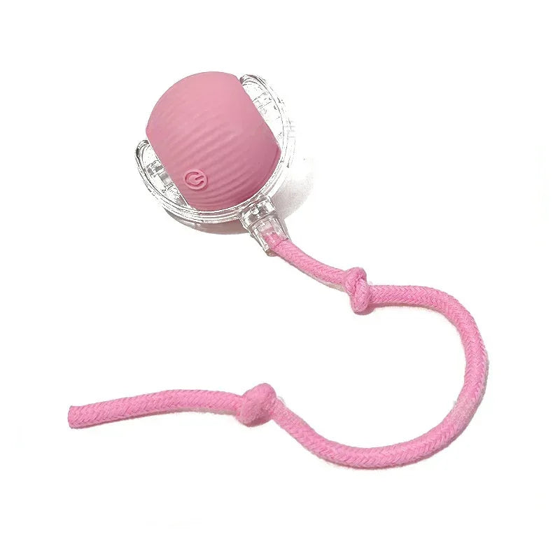 ของเล่นลูกบอลแมวแบบโต้ตอบ ลูกบอลหมุนอัตโนมัติสำหรับลูกแมว ของเล่นสัตว์เลี้ยงไฟฟ้าอัจฉริยะชาร์จไฟได้ พร้อมเซ็นเซอร์ล่อแมว
