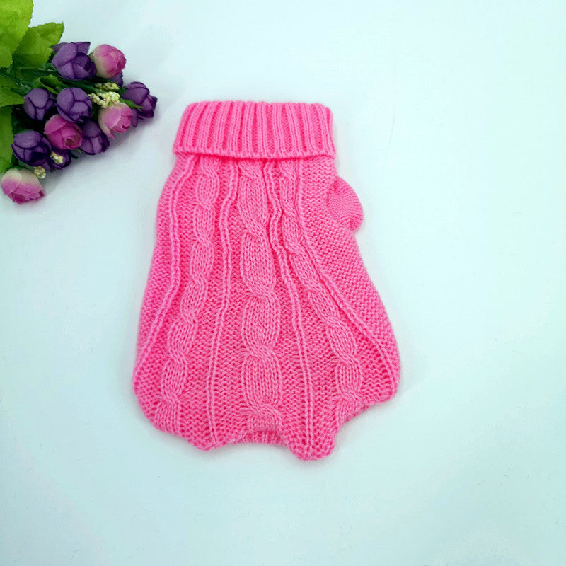 Milk Sweater Teddy Pet Clothing Dog Clothes