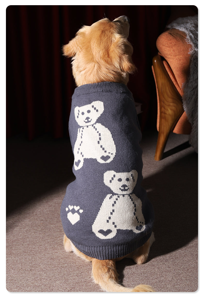 Pet Winter Thickening Large Dog Clothes Sweater