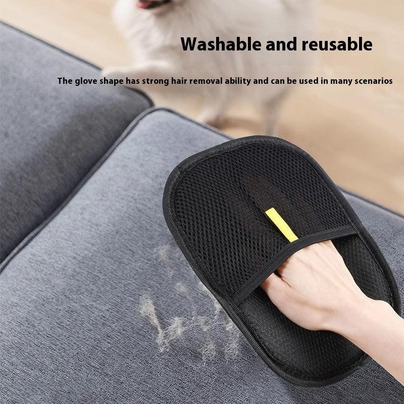 Pet Hair Remover Glove Deshedding Brush for Dogs & Cats