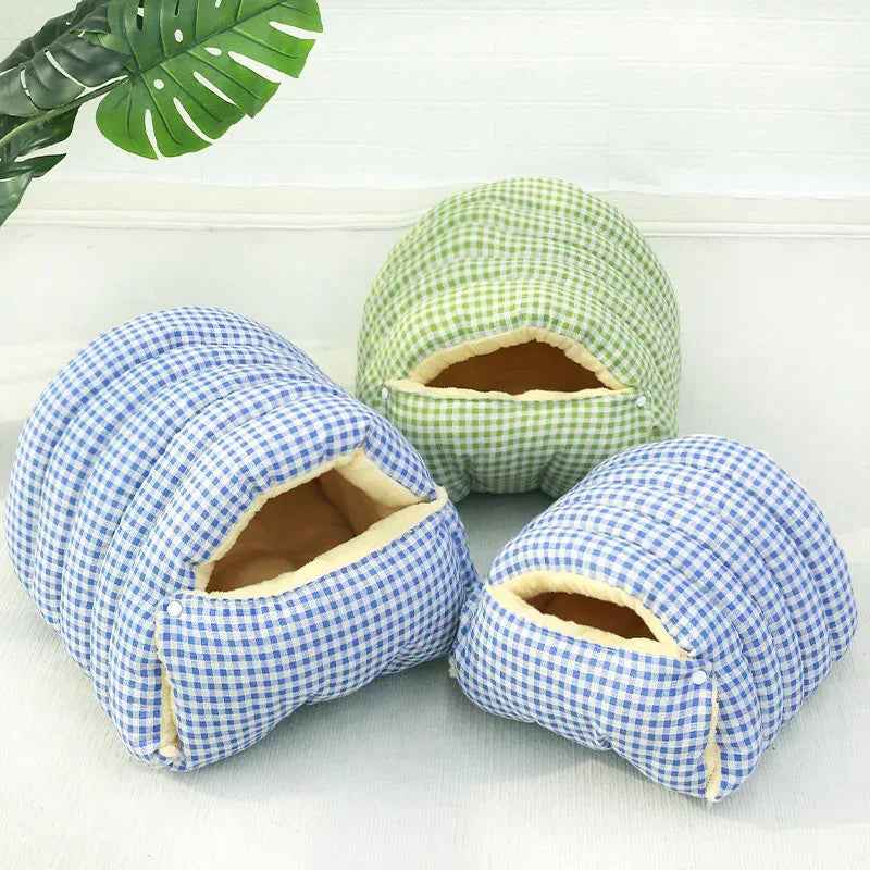 Four Seasons Universal Removable Washable House Closed Cat Kennel Enclosed Cat Nest Sleeping Bag With Plus Space