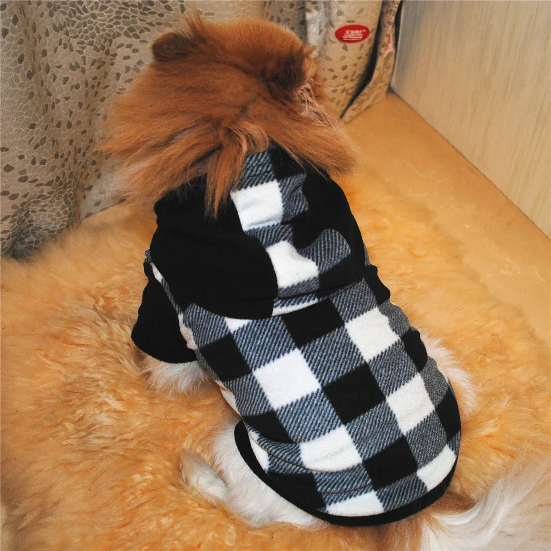 Abbigliamento Invernale con Cappuccio per Cani - Maglione per Animali Domestici