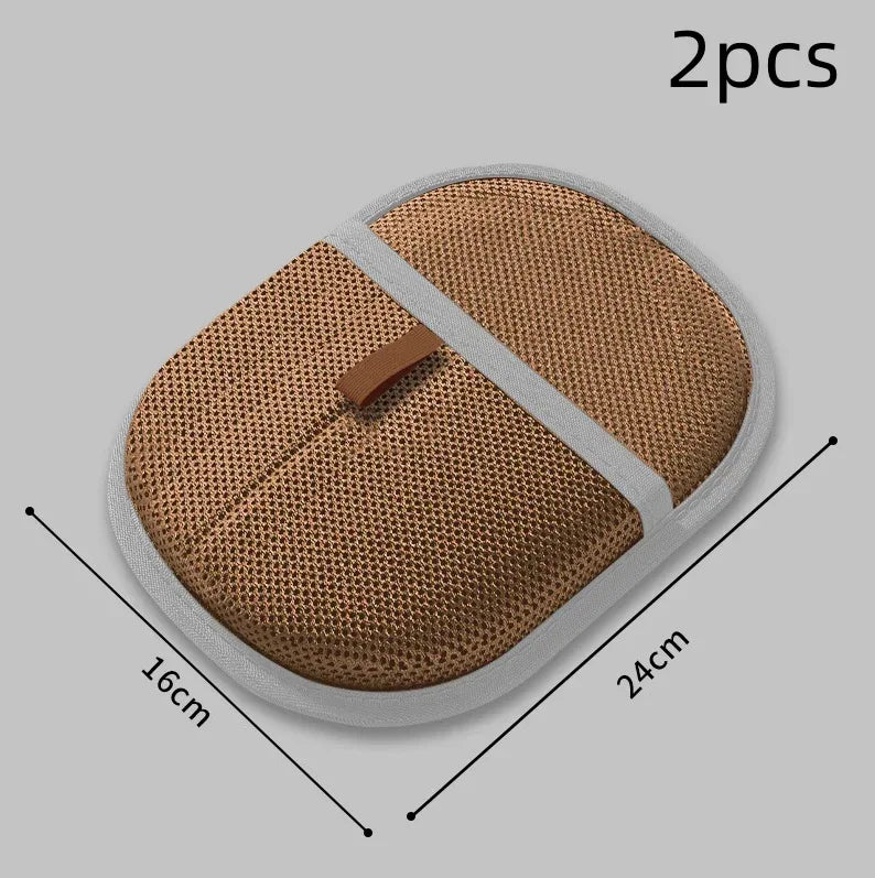 Pet Hair Remover Glove Deshedding Brush for Dogs & Cats