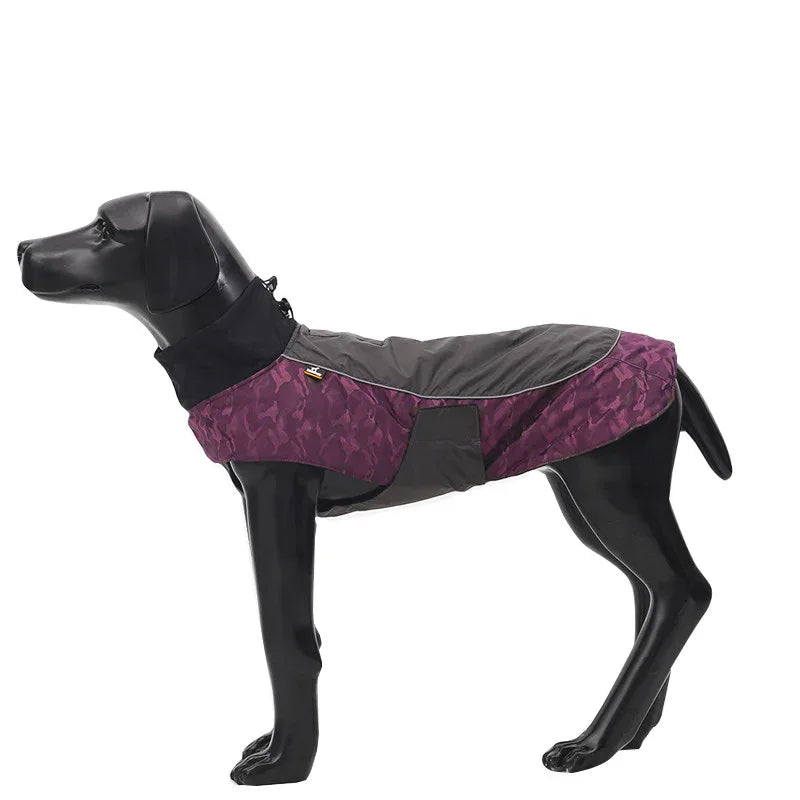 Veste chaude d'hiver pour chiens moyens et grands