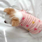 Spring Thin Cat Flying Sleeve Vest Dog Two Feet Apparel