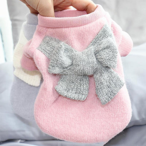 Quần Áo Thú Cưng Áo Len Teddy Quần Áo Chó Bichon Pomeranian Schnauzer VIP Quần Áo Chó Mèo Nhỏ